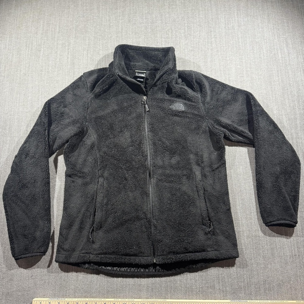 The North Face Jacket Womens Medium‎ Black High Pile Fleece Full Zip Outdoor